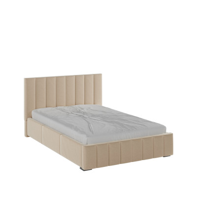 Нега Кровать интерьерная 140 бежевый, ортопед