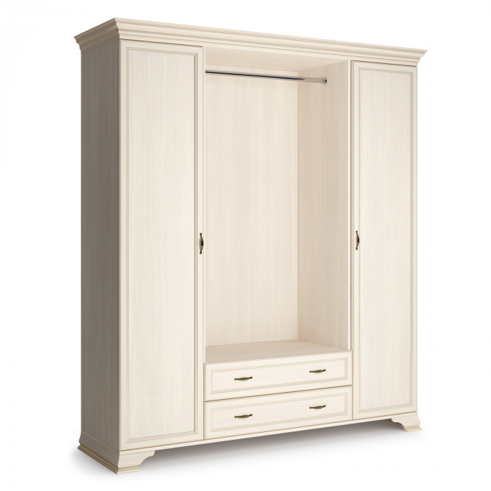 Шкаф 4-х дверный (корпус, боковые двери в комплекте) Сиена