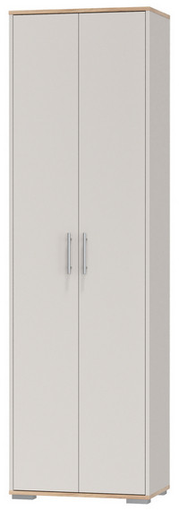 Прихожая 2-3430дкз/к.с Домино - Шкаф для одежды, дуб крафт золотой/кашемир серый