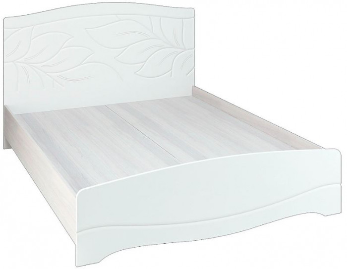 мс для спальни Флора КР-160 ясень анкор светлый/софт пломбир