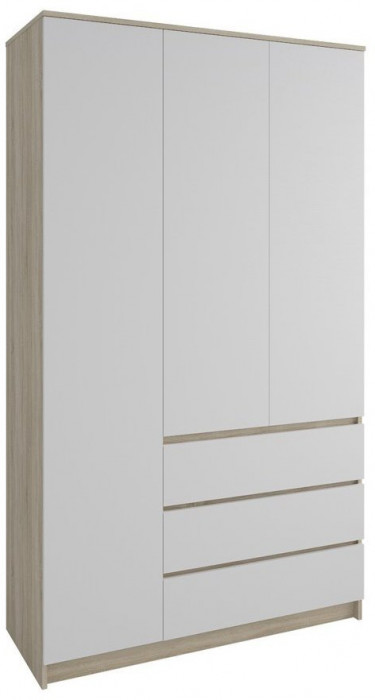 МС Мори Шкаф МШ 1200.1, МП/4 Сонома/Белый