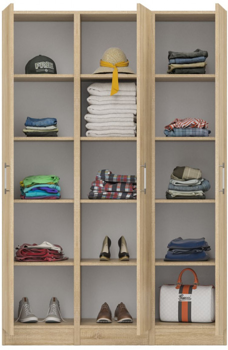 Набор пеналов Стандарт 3 шт., дуб сонома